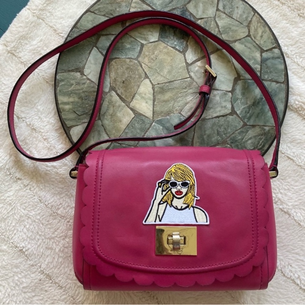 ❌SOLD❌ Kate Spade Zani Maple Court Crossbody Bag Customized Taylor Swift - Picture 4 of 16